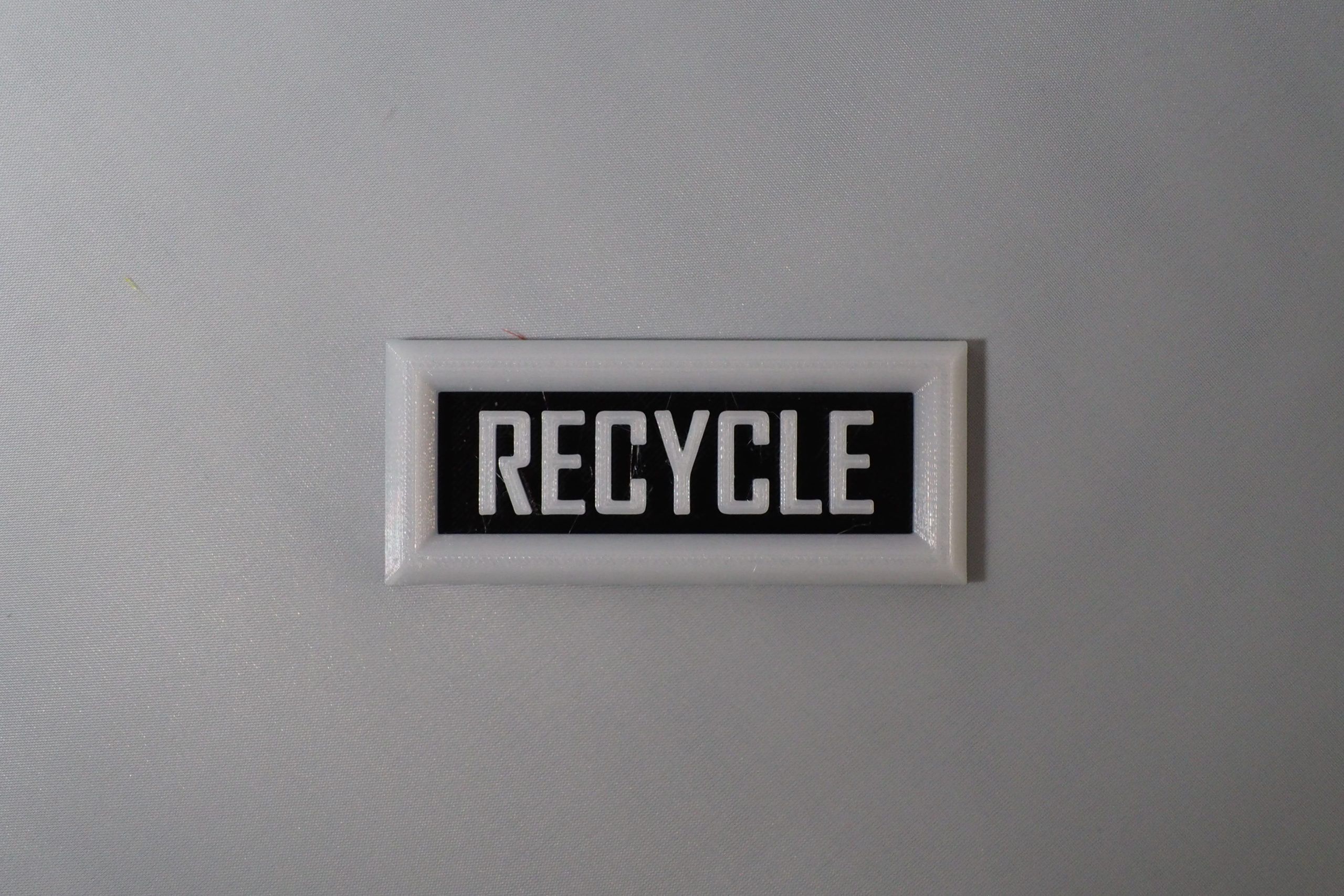 Custom Recycle Plaque - Image 2