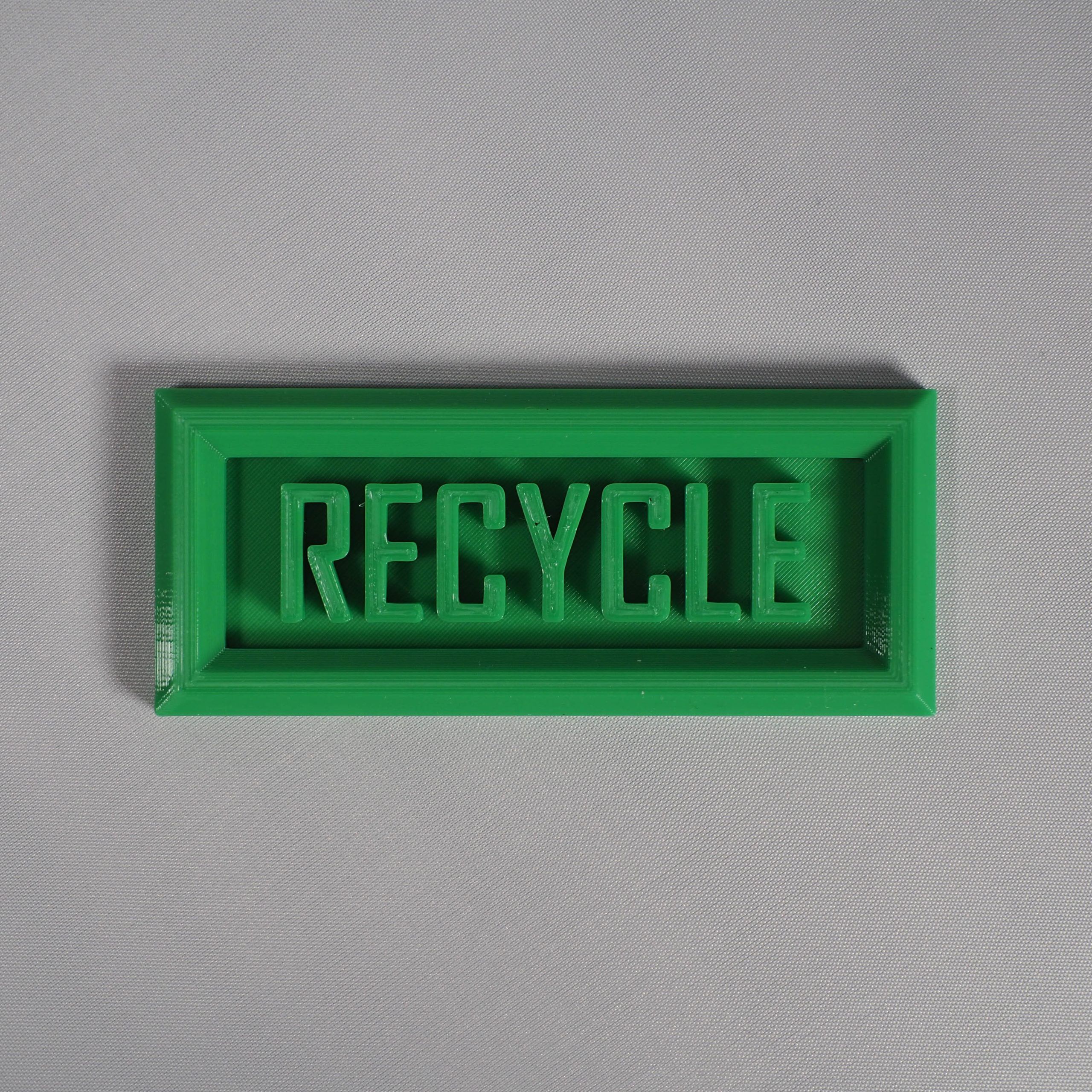 Custom Recycle Plaque - Image 6